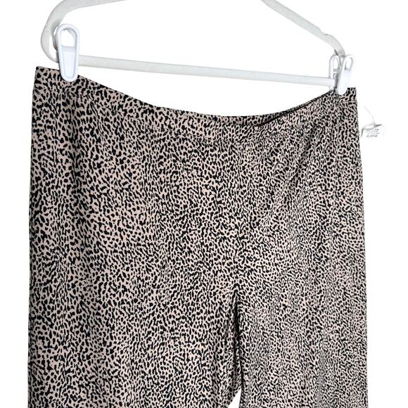 Alfani Intimates Leopard Long Sleeve Button Down Pajama Top & Bottoms Set XL Pjs - Picture 12 of 16